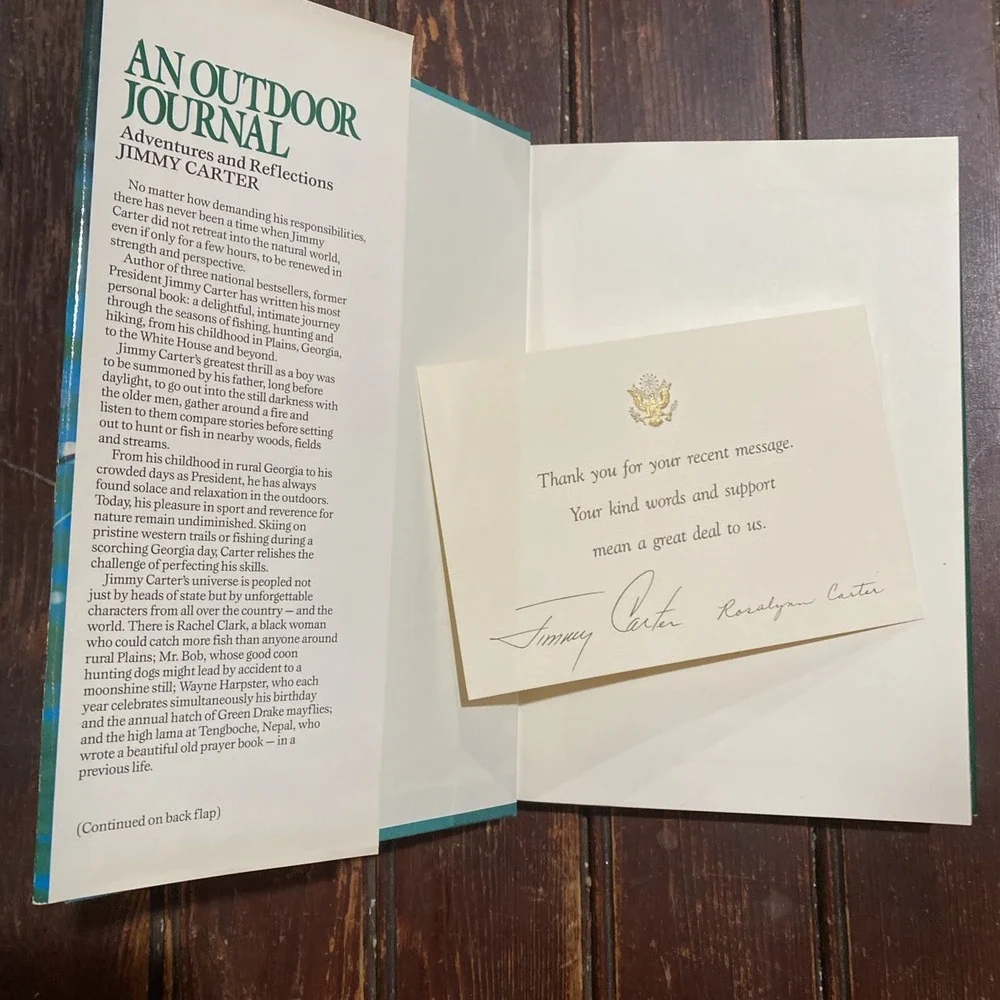 Jimmy Carter An‎ Outdoor Journal: Adventures and Reflections HC/DJ